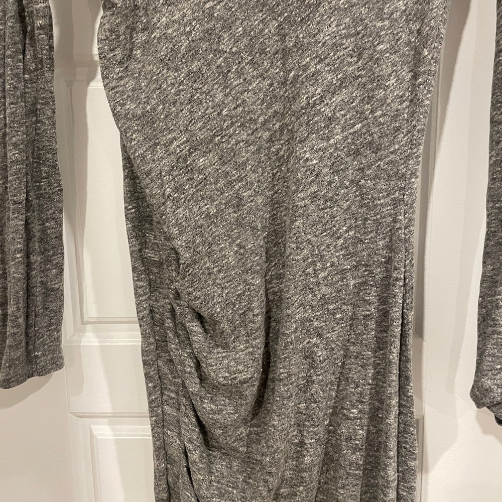 All saints Tina dress gray midi size medium - Picture 10 of 11